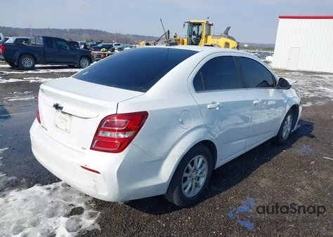 2018 Chevrolet Sonic Lt Auto z USA, uszkodzony, nr VIN 1G1JD5SHXJ4129097